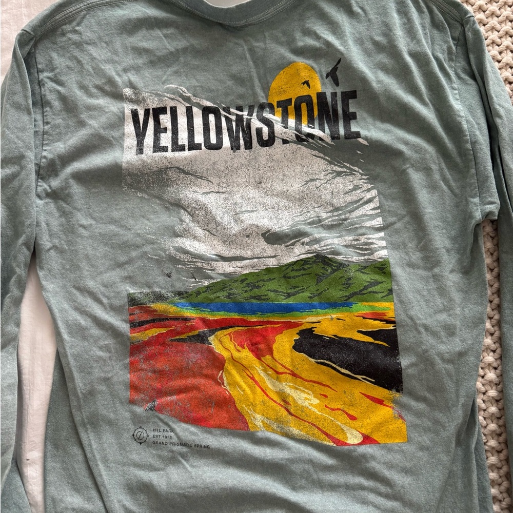 Yellowstone Graphic Long Sleeve Shirt